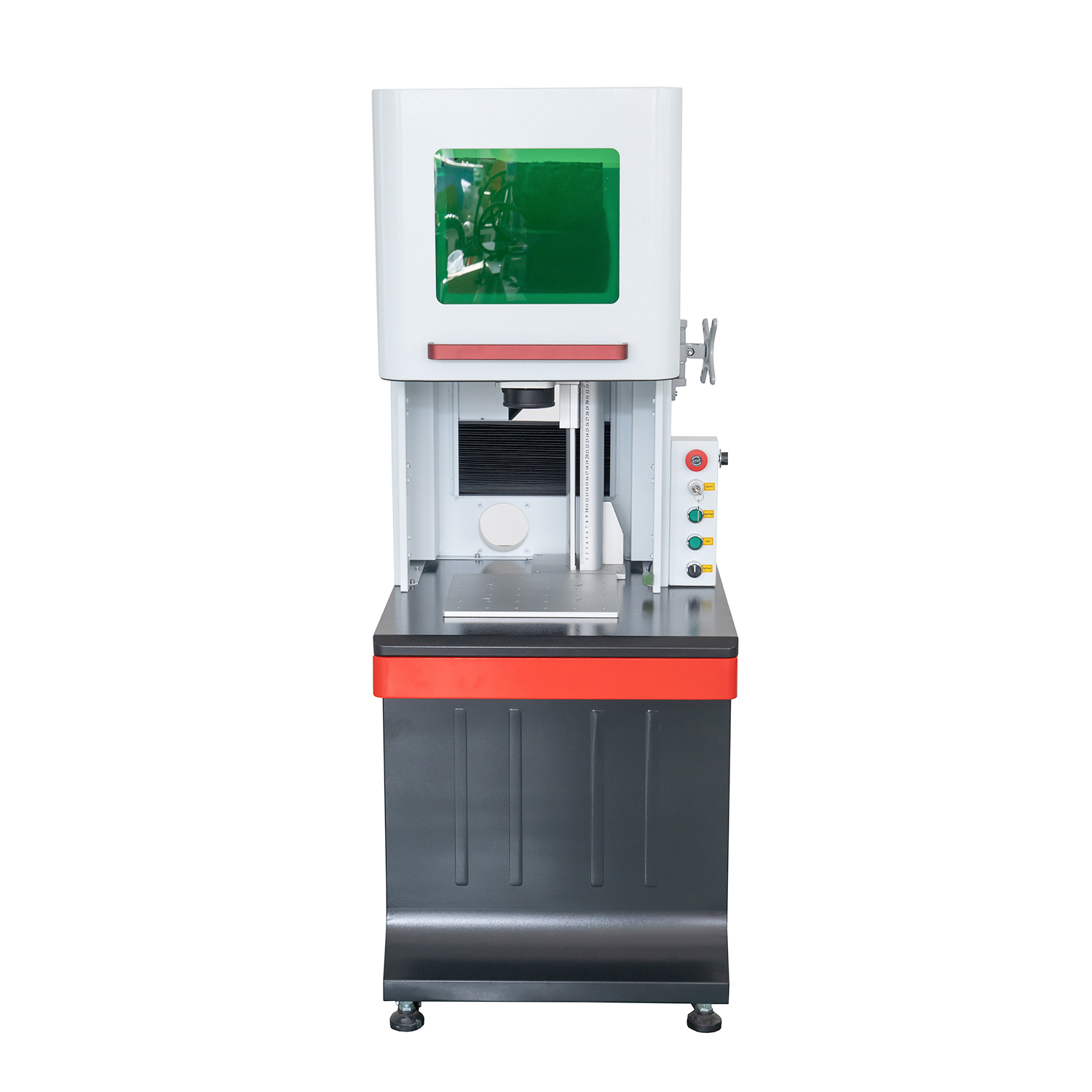 Machine de marquage de marqueur laser à fibre CNC de bureau entièrement fermée avec certificat CE et FDA