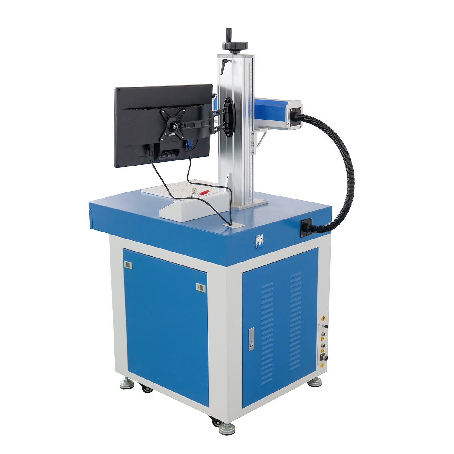 Machine portative d'inscription de laser de fibre Machine d'inscription de laser de fibre de la machine 20w 30w 50w