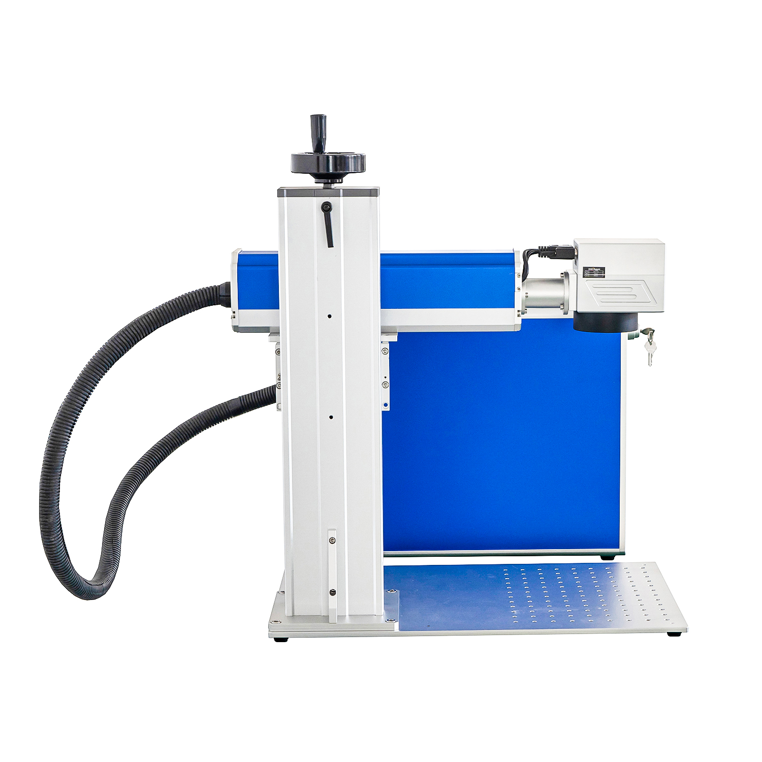 Machine de marquage de fibre Machine de marquage laser et machine de gravure laser Mopa 100W JPT Couleur 60W 30W 50W