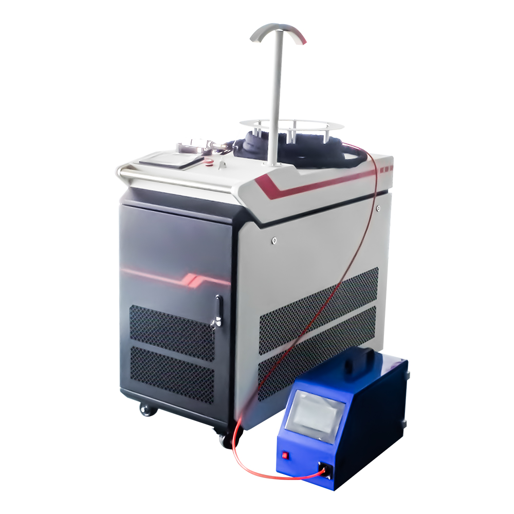 Machine portative de soudure laser de fibre optique d'acier inoxydable tenue dans la main de la Chine pour le métal